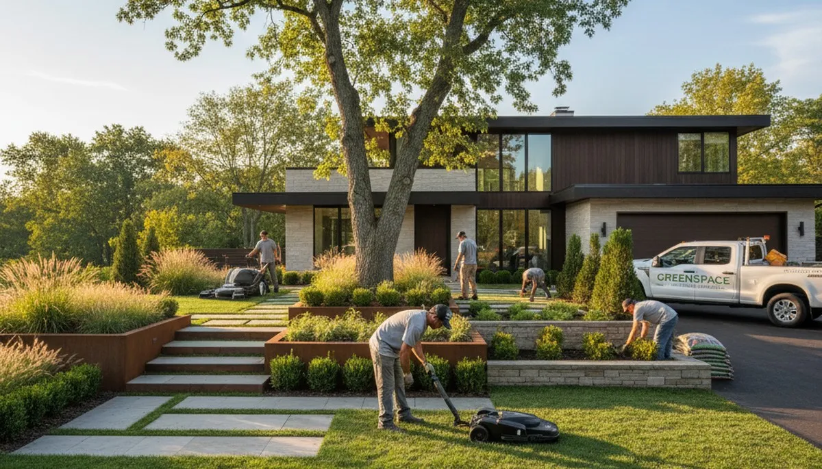 Columbus, OH landscaping service for residential and commercial outdoor maintenance